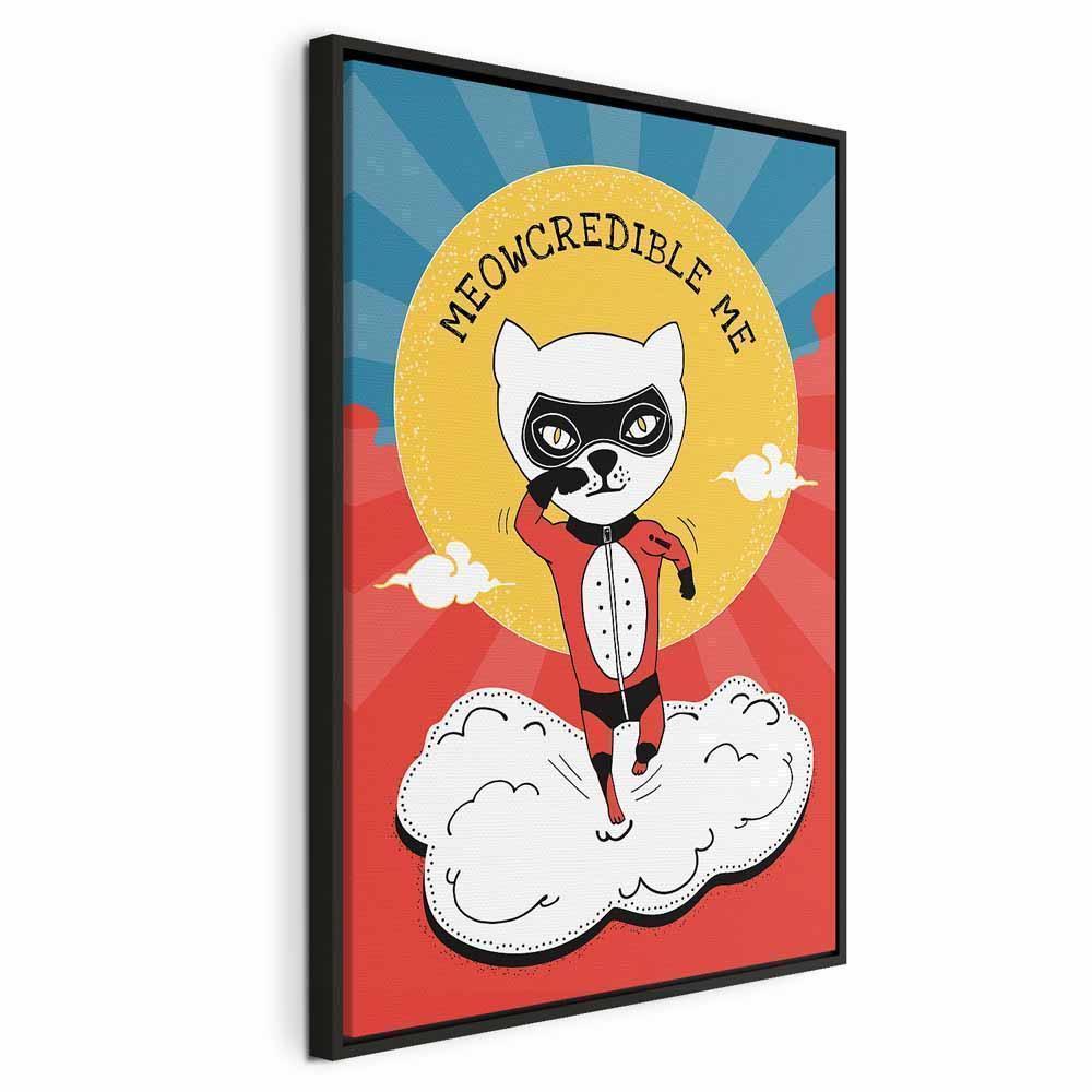 Leinwandbild - Dear Cat (1 Part) Vertical