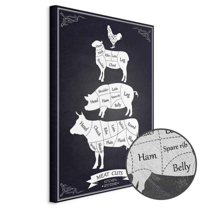 Leinwandbild - Kitchen Essential (1 Part) Vertical