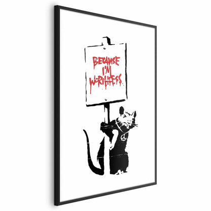 Poster - Because I'm Worthless Artgeist