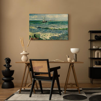 Leinwandbild - Vincent van Gogh – Seascape at Saintes-Maries