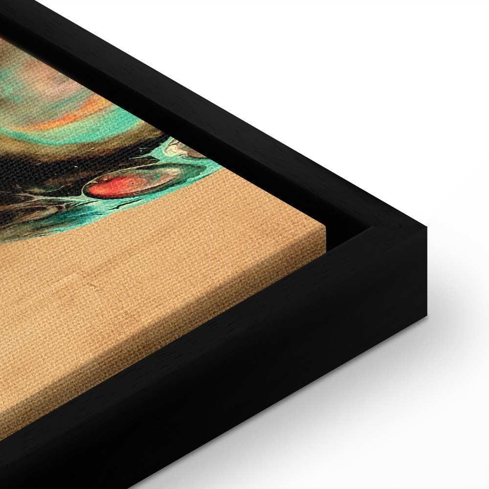 Leinwandbild - Composition of Micro Shapes (1-part) - Abstract Forms of Colors