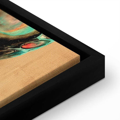 Leinwandbild - Composition of Micro Shapes (1-part) - Abstract Forms of Colors