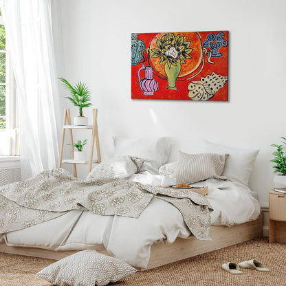 Leinwandbild - Henri Matisse – Still Life with Magnolia