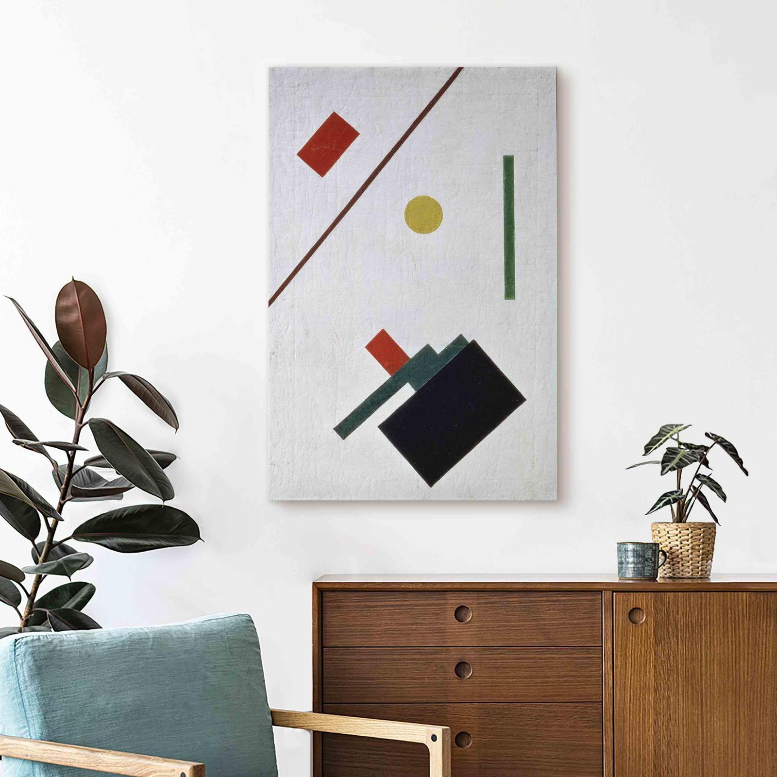 Leinwandbild - Suprematist Composition (Kazimir Malevich) Artgeist