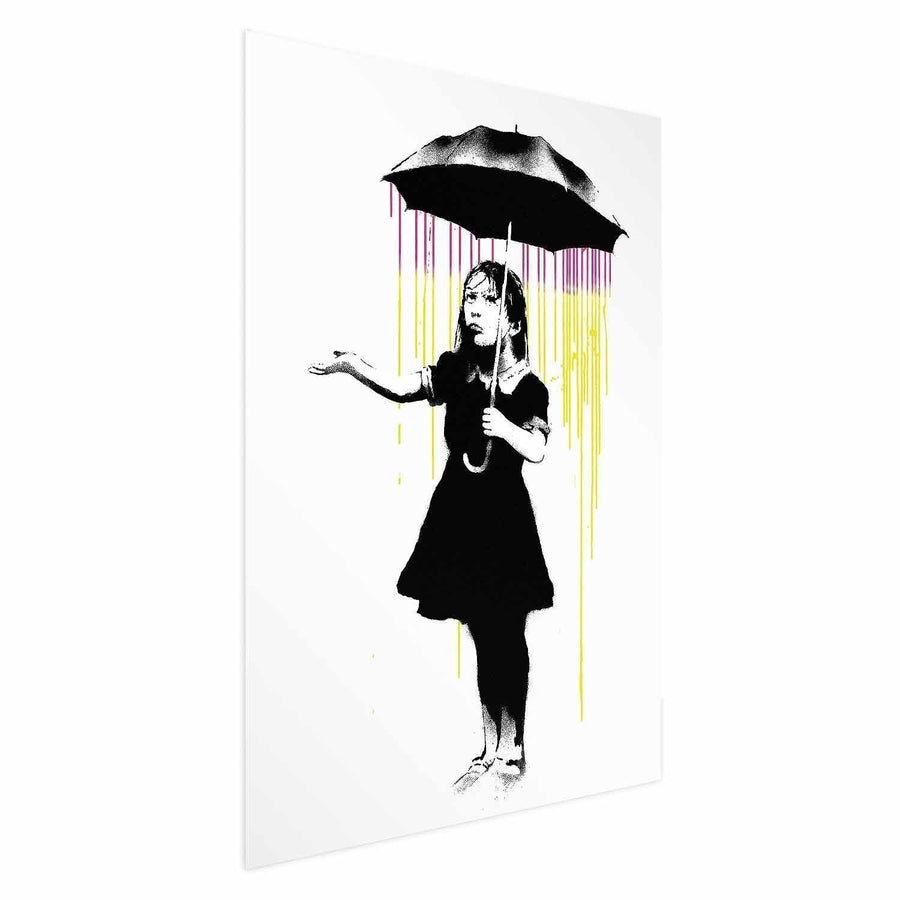Poster - Girl with an Umbrella Artgeist
