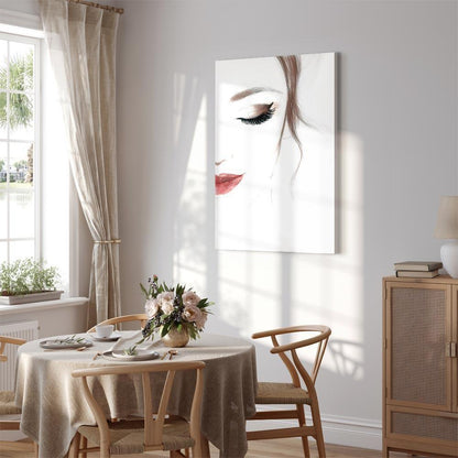 Leinwandbild - Delicate Beauty (1 Part) Vertical