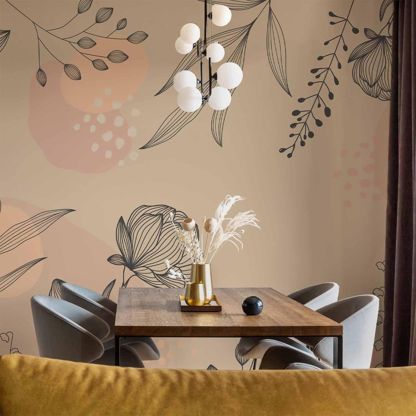 Fototapete - Warm Shades of Nature