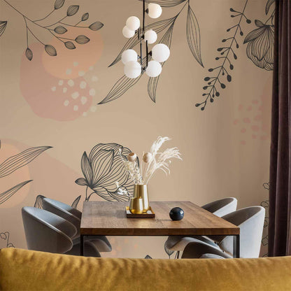 Fototapete - Warm Shades of Nature