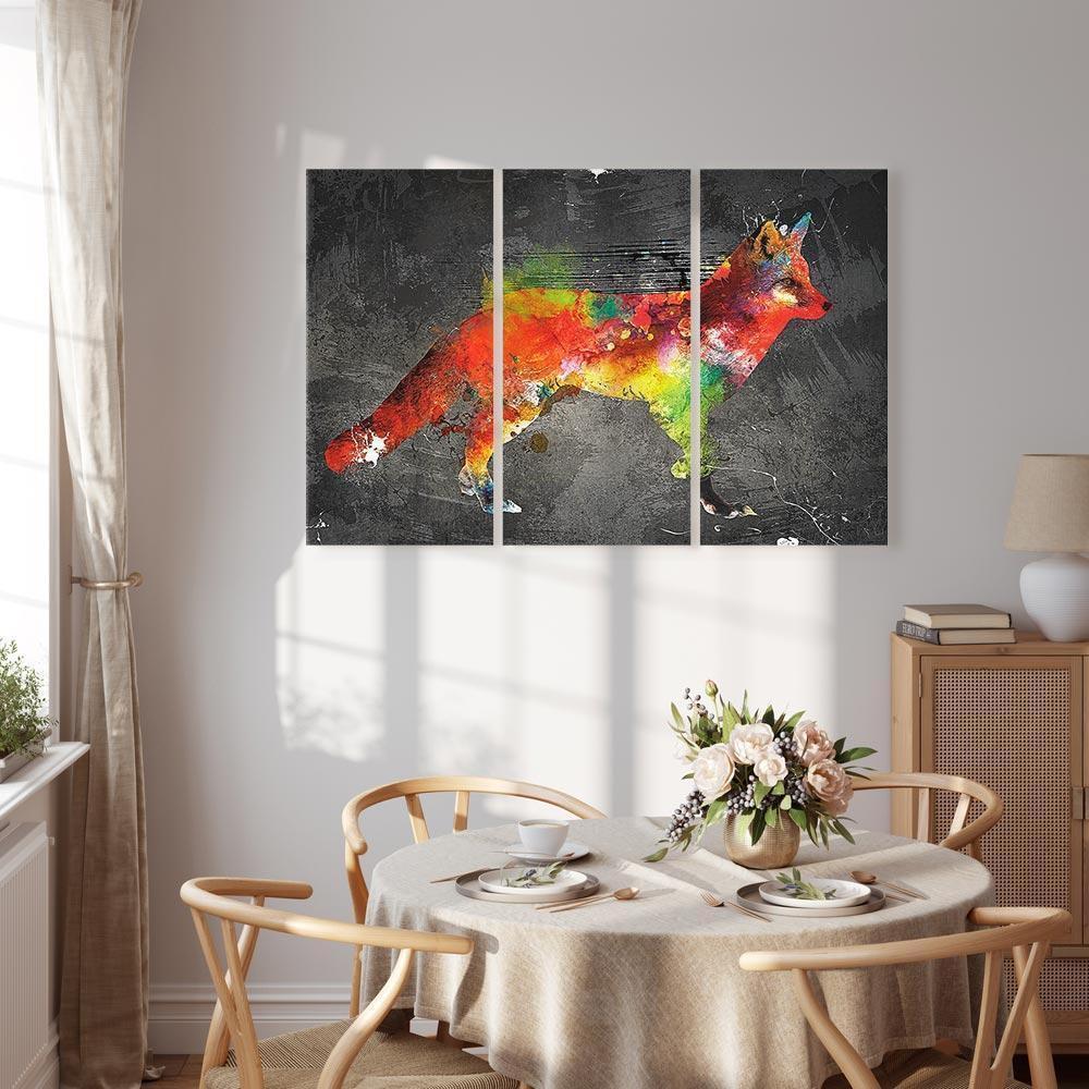 Leinwandbild - Forest Hunter (3 Parts)