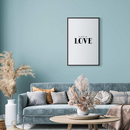 Poster - Simple Love Artgeist