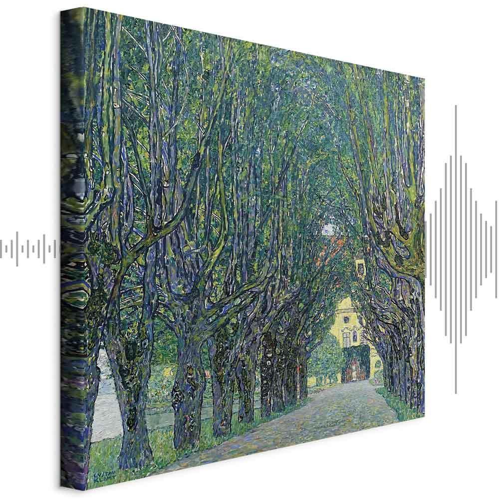 Leinwandbild - Gustav Klimt – Avenue in the Park of Schloss Kammer