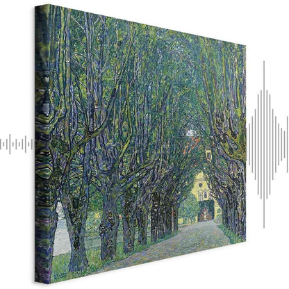 Leinwandbild - Gustav Klimt – Avenue in the Park of Schloss Kammer