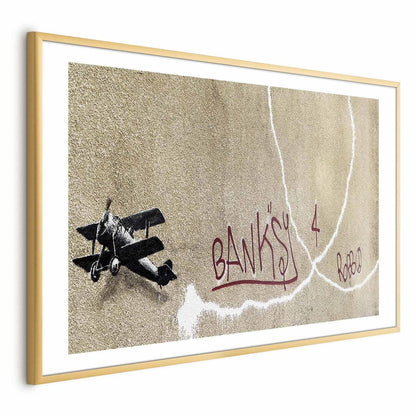Poster - Biplane Artgeist