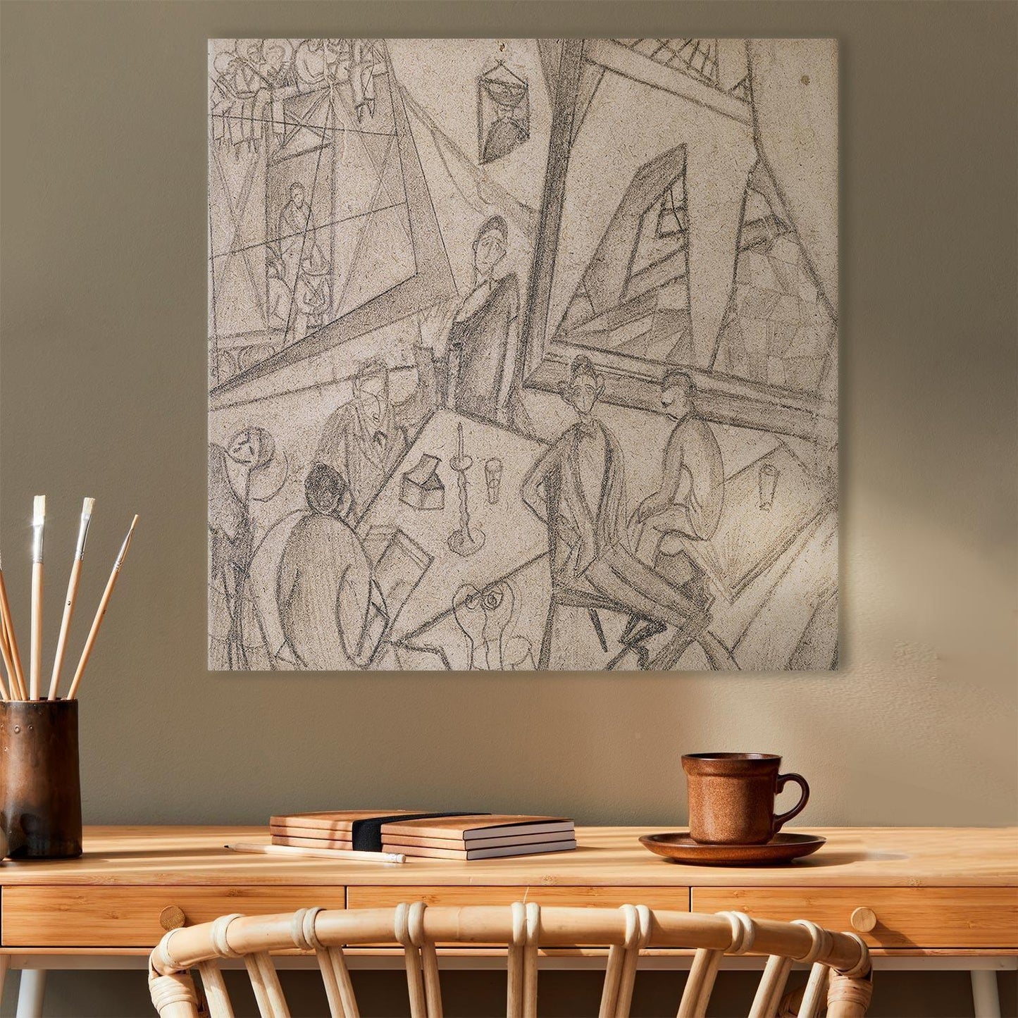 Leinwandbild - Frida Kahlo – Frida and Her Contemporaries