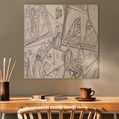 Leinwandbild - Frida Kahlo – Frida and Her Contemporaries