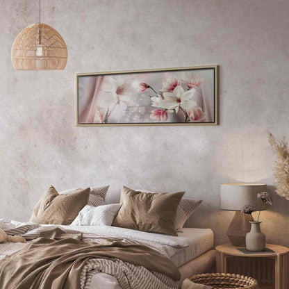 Leinwandbild - Magnolia Reflection (1 Part) Narrow