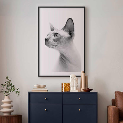 Poster - Hairless Cat Artgeist