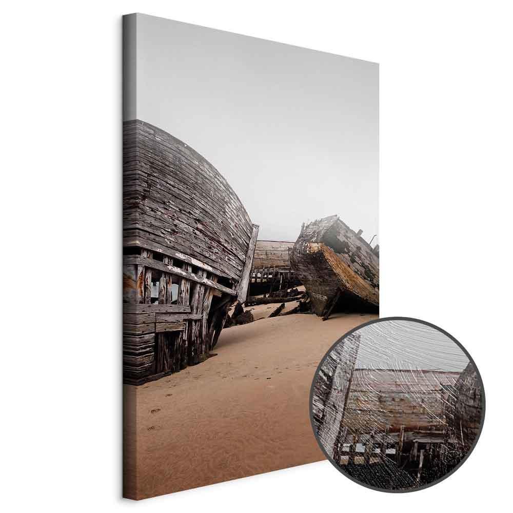 Leinwandbild - Abandoned Cutters (1 Part) Vertical