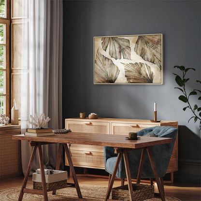 Leinwandbild - Autumn Leaves (1 Part) Wide