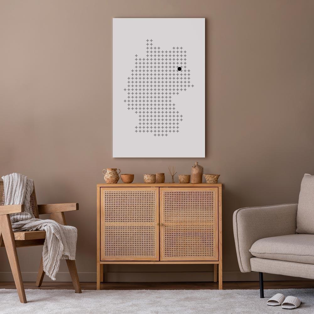 Leinwandbild - Germany (1 Part) Vertical