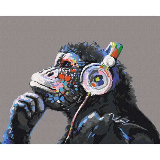 Malen nach Zahlen - Musical Monkey