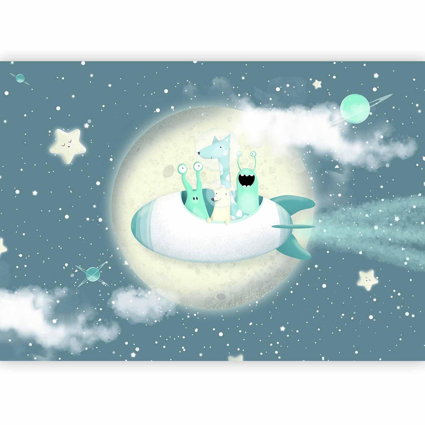 Fototapete - Space Adventure - Second Variant