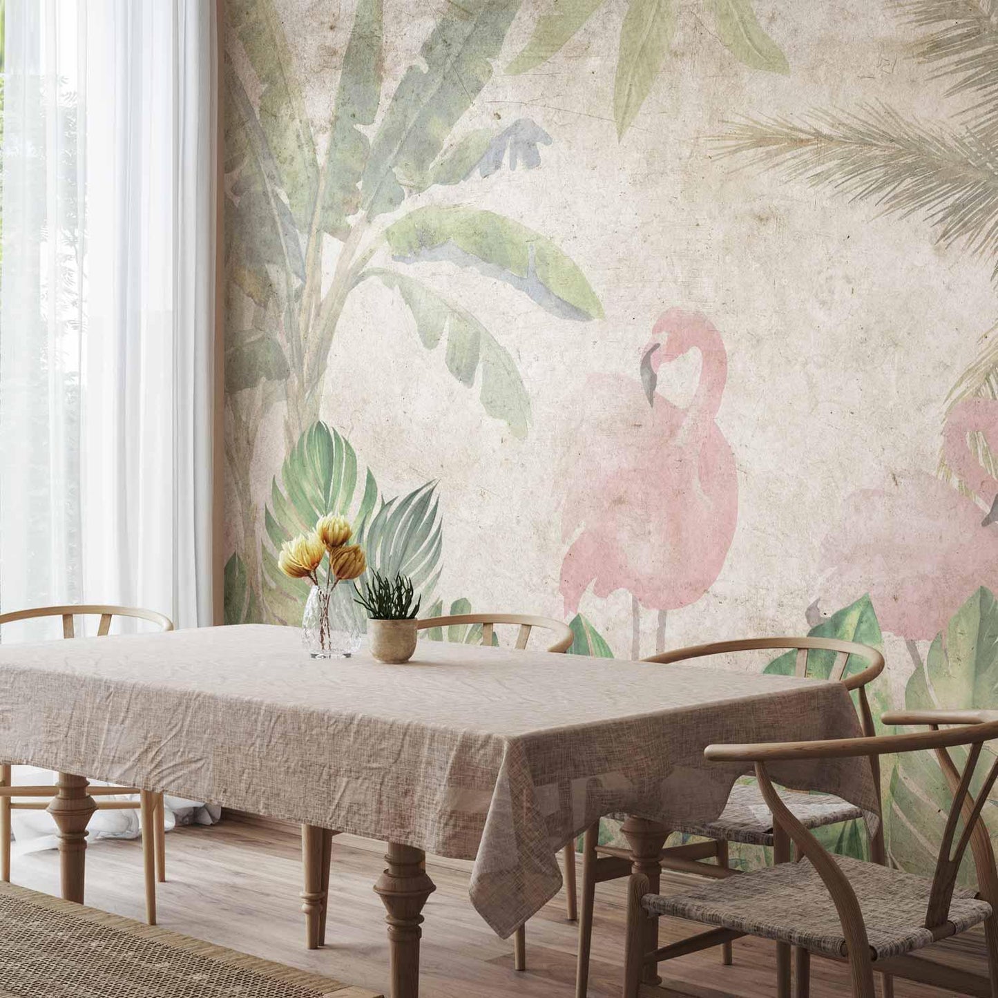 Fototapete - Birds in the Jungle