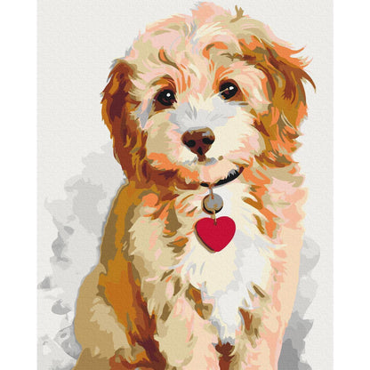 Malen nach Zahlen - Dog (Puppy)