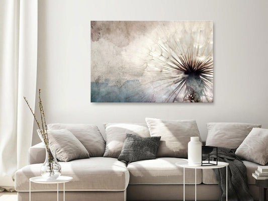 Leinwandbild - Dandelions in the Clouds (1 Part) Wide Artgeist
