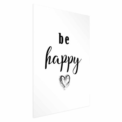 Poster - Be Happy Artgeist