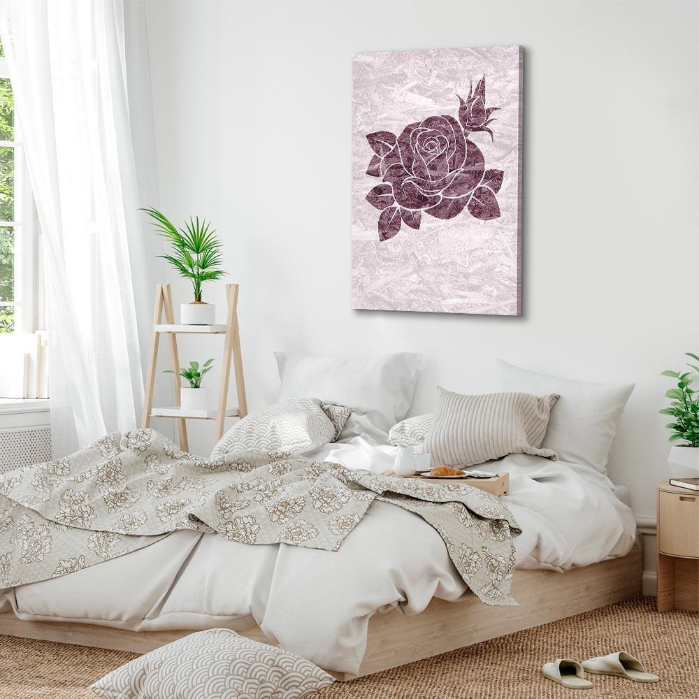 Leinwandbild - Splinters of Love (1 Part) Vertical