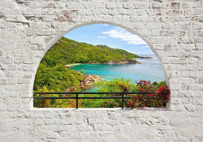 Fototapete - Emerald Island Artgeist