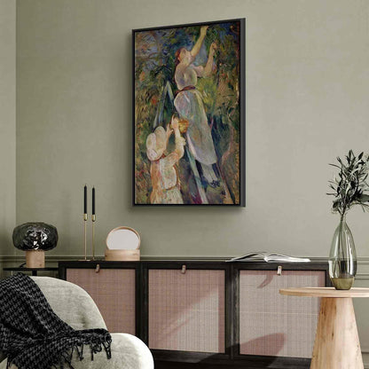 Leinwandbild - Berthe Morisot – The Cherry Picker