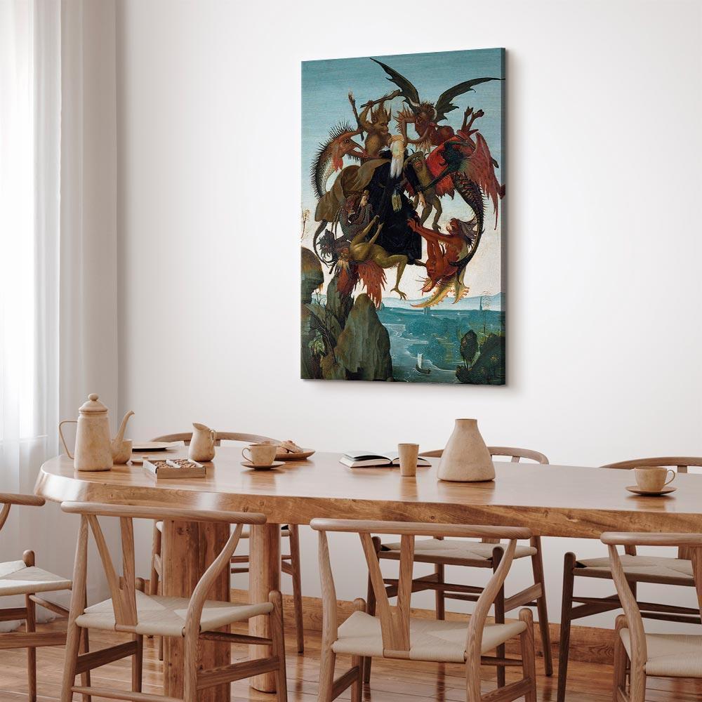 Leinwandbild - Michelangelo – The Torment of Saint Anthony