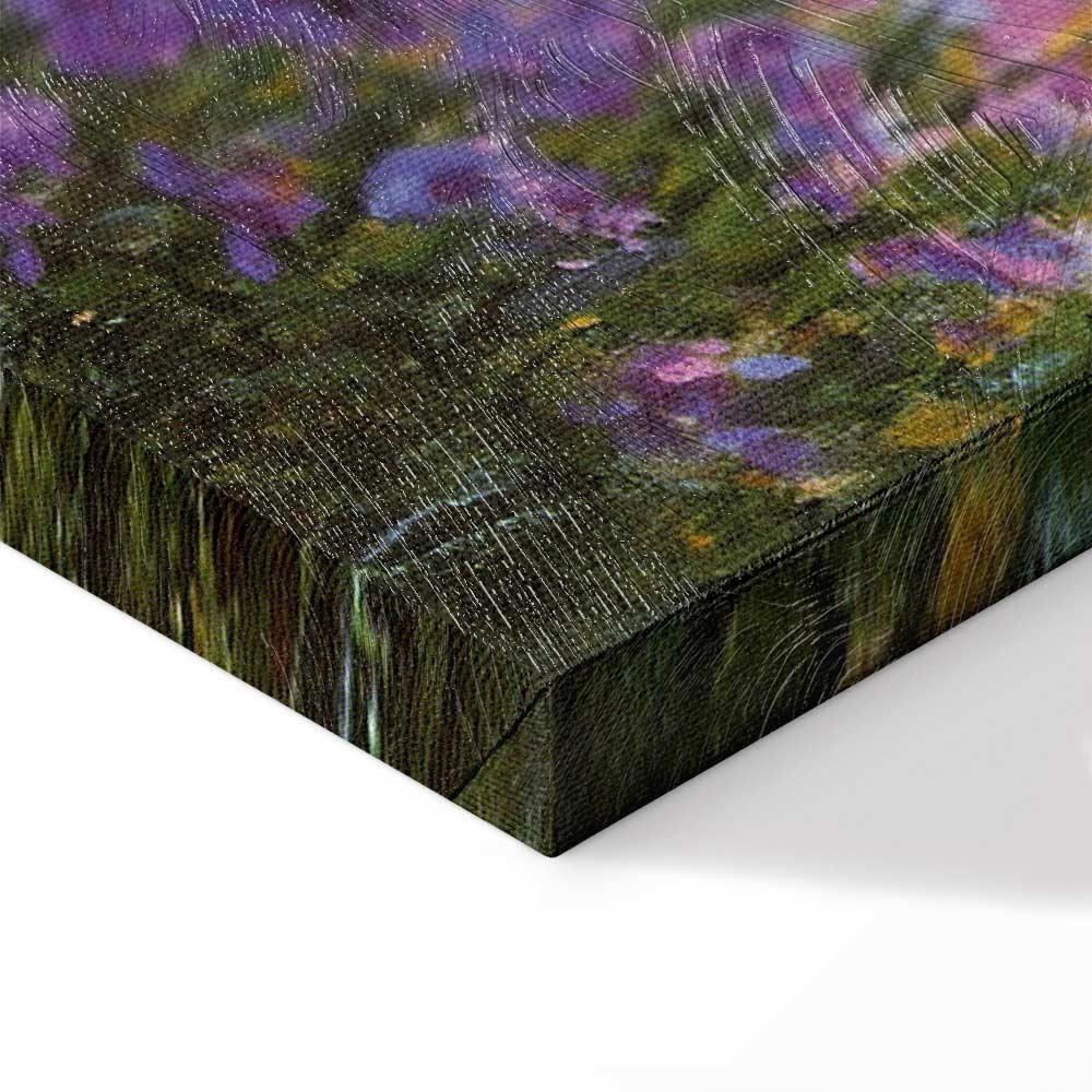 Leinwandbild - Claude Monet – The Artist’s Garden at Giverny