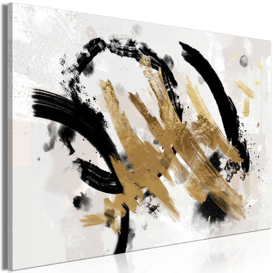 Leinwandbild - Golden Impression (1 Part) Wide Artgeist